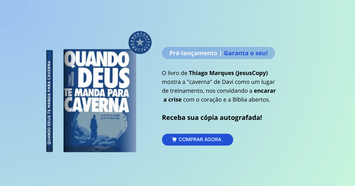 Livro Quando Deus te Manda para Caverna