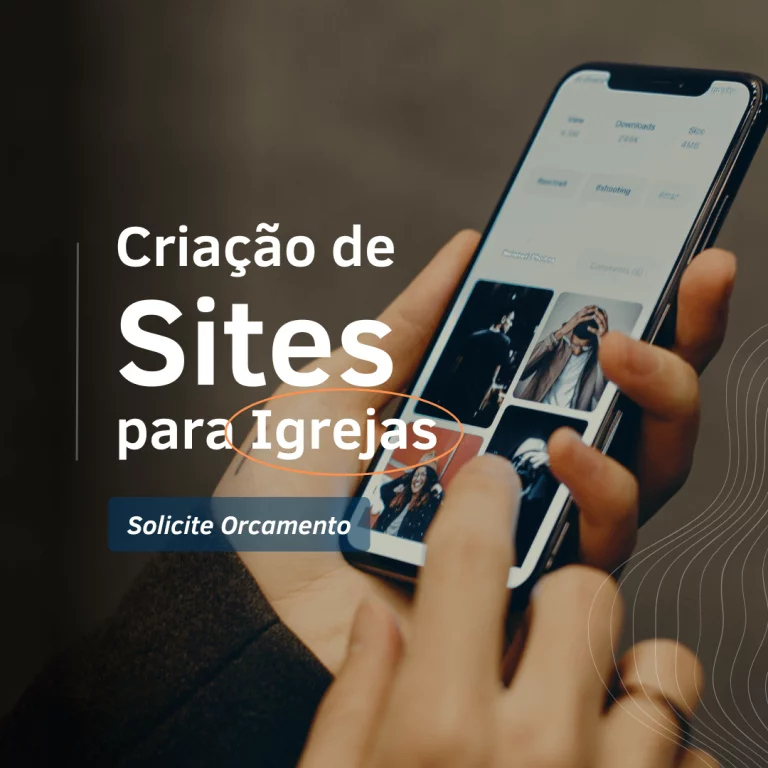 sites para igrejas banner
